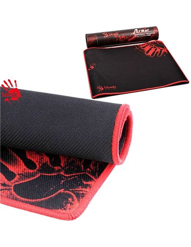 Игровой коврик для мыши Bloody B-081S, Medium, Чёрный/Красный 