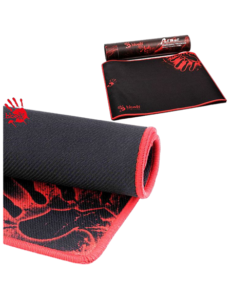 Игровой коврик для мыши Bloody B-081S, Medium, Чёрный/Красный 