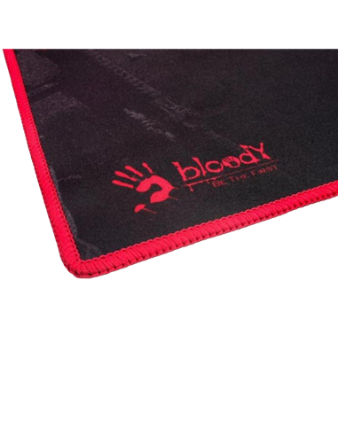 Игровой коврик для мыши Bloody B-081S, Medium, Чёрный/Красный 
