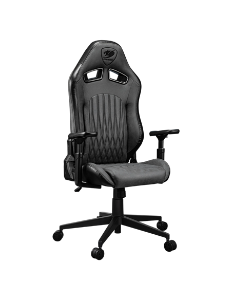 Игровое кресло Cougar Explore, ПВХ Кожа, Jet Gray F