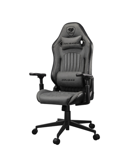 Игровое кресло Cougar Explore, ПВХ Кожа, Jet Gray F