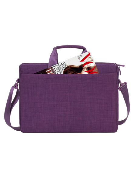 Geantă pentru Laptop Rivacase Biscayne, 15.6", Poliester, Violet