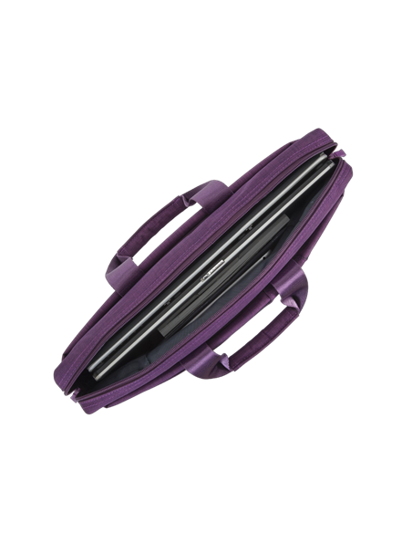 Geantă pentru Laptop Rivacase Biscayne, 15.6", Poliester, Violet