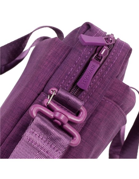 Geantă pentru Laptop Rivacase Biscayne, 15.6", Poliester, Violet