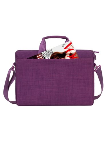 Geantă pentru Laptop Rivacase Biscayne, 15.6", Poliester, Violet