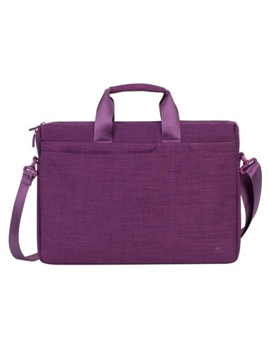 Geantă pentru Laptop Rivacase Biscayne, 15.6", Poliester, Violet