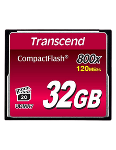 Card de Memorie Transcend CompactFlash 800, 32GB (TS32GCF800)