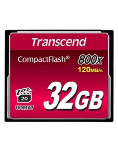 Карта памяти Transcend CompactFlash 800, 32Гб (TS32GCF800) 2