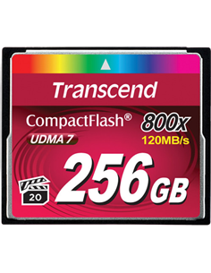 Карта памяти Transcend CompactFlash 800, 256Гб (TS256GCF800)