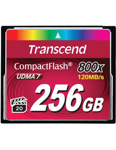 Card de Memorie Transcend CompactFlash 800, 256GB (TS256GCF800)