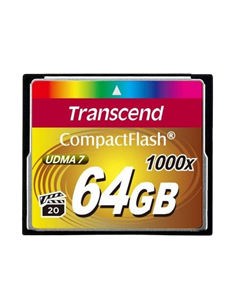 Card de Memorie Transcend CompactFlash 1000, 64GB (TS64GCF1000)