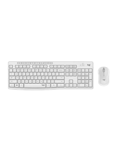 Клавиатура и мышь Logitech MK295, Беспроводное, Белый