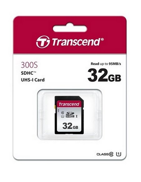 Card de Memorie Transcend SDHC Class 10, 32GB (TS32GSDC300S)