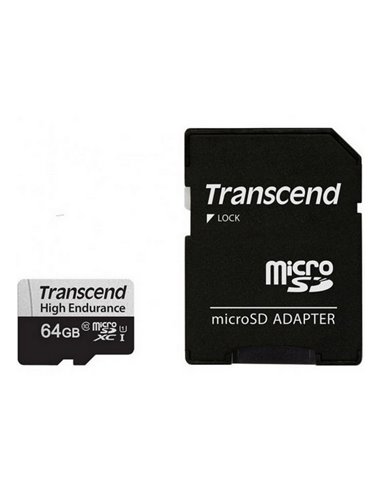 Card de Memorie Transcend MicroSDXC Class 10, 64GB (TS64GUSD350V)