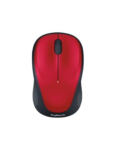 Беcпроводная мышь Logitech M235, Красный