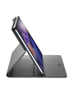 Husă pentru tabletă Cellularline Folio - Galaxy Tab A8, 10.5", Piele artificială, Negru 2