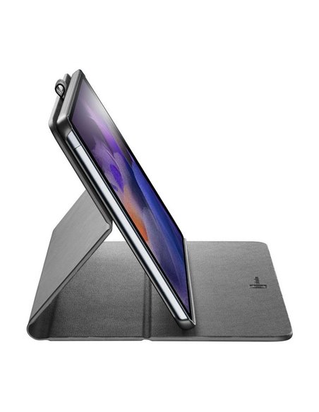 Чехол для планшета Cellularline Folio - Galaxy Tab A8, 10.5", Искусственная кожа, Чёрный