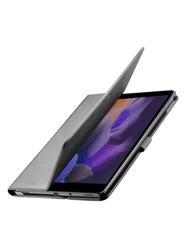 Husă pentru tabletă Cellularline Folio - Galaxy Tab A8, 10.5", Piele artificială, Negru