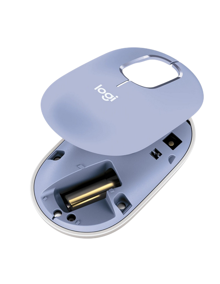 Mouse Wireless Logitech POP, Liliac