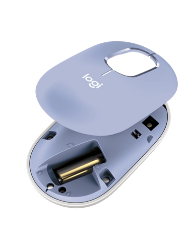 Беcпроводная мышь Logitech POP, Сиреневый