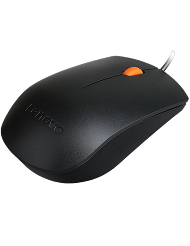 Мышь Lenovo 300 USB, Чёрный