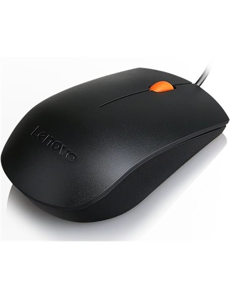 Мышь Lenovo 300 USB, Чёрный