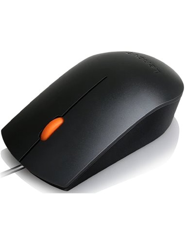 Mouse Lenovo 300 USB, Negru