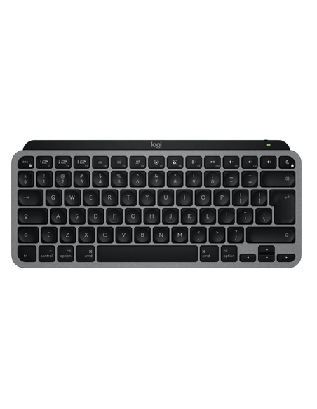 Клавиатура Logitech MX Keys Mini for Mac, Беспроводное, Космический серый