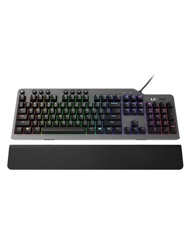 Клавиатура Lenovo Legion K500, Проводное, Чёрный
