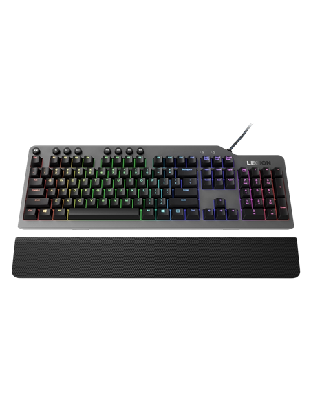 Клавиатура Lenovo Legion K500, Проводное, Чёрный