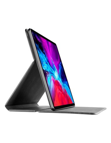 Чехол для планшета Cellularline Folio - iPad Pro 12.9" (2021), Искусственная кожа, Чёрный