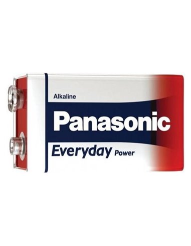 Прямоугольная батарея Panasonic 6LF22REE/6LR61REE, Крона, 1шт.