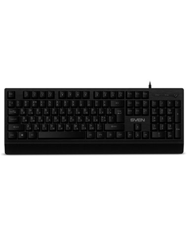 Tastatură SVEN KB-C7150EL, Cu fir, Negru