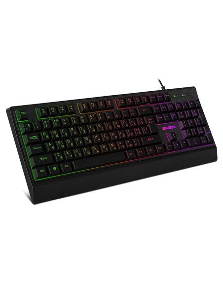 Tastatură SVEN KB-C7150EL, Cu fir, Negru