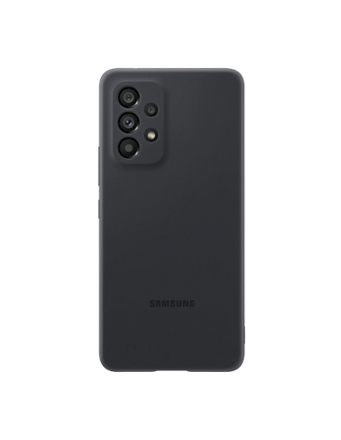 Чехол Samsung Silicone Cover Galaxy A73, Чёрный