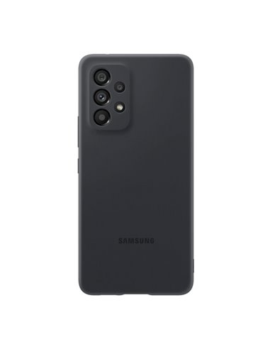 Husă Samsung Silicone Cover Galaxy A73, Negru