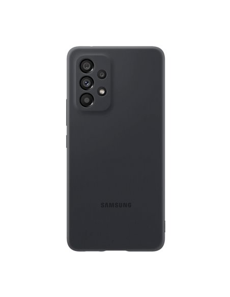 Чехол Samsung Silicone Cover Galaxy A73, Чёрный