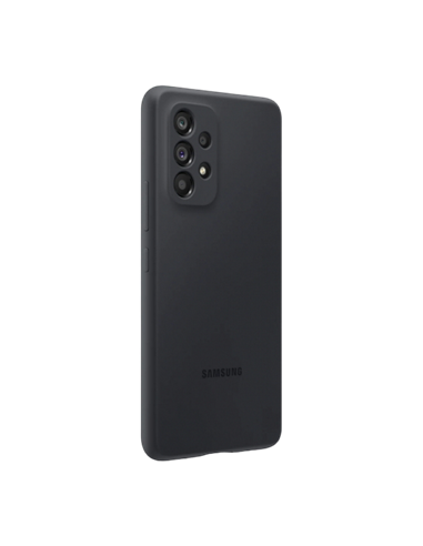 Чехол Samsung Silicone Cover Galaxy A73, Чёрный