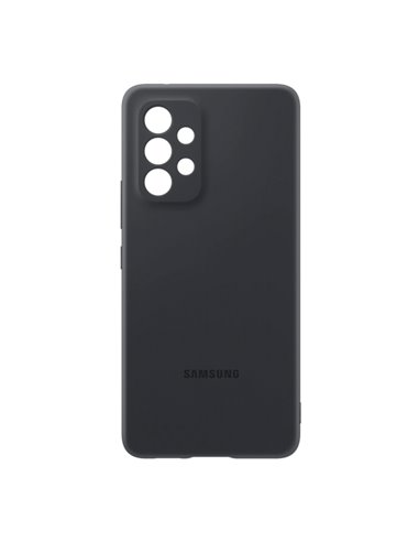 Husă Samsung Silicone Cover Galaxy A73, Negru