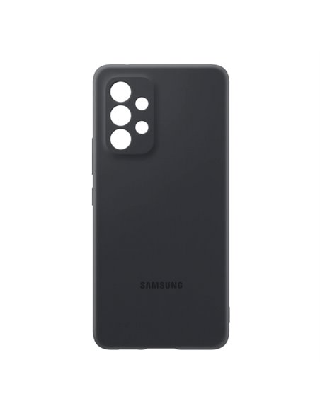 Чехол Samsung Silicone Cover Galaxy A73, Чёрный
