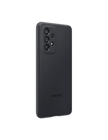 Husă Samsung Silicone Cover Galaxy A73, Negru