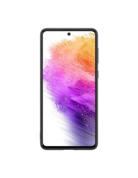 Чехол Samsung Silicone Cover Galaxy A73, Чёрный