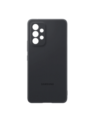 Чехол Samsung Silicone Cover Galaxy A73, Чёрный