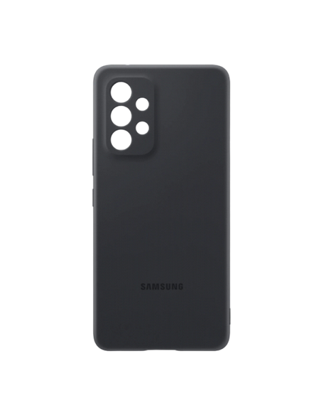 Чехол Samsung Silicone Cover Galaxy A73, Чёрный