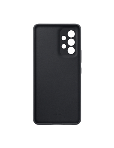 Чехол Samsung Silicone Cover Galaxy A73, Чёрный