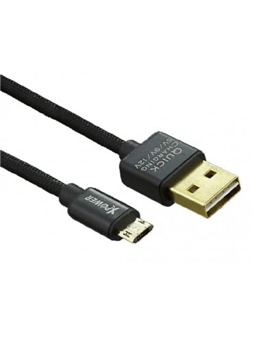 Кабель для зарядки и синхронизации Xpower Micro cable Speed Cable, USB Type-A/micro-USB, 1,2м, Чёрный