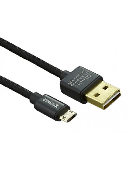 Cablu încărcare și sincronizare Xpower Micro cable Speed Cable, USB Type-A/micro-USB, 1,2m, Negru