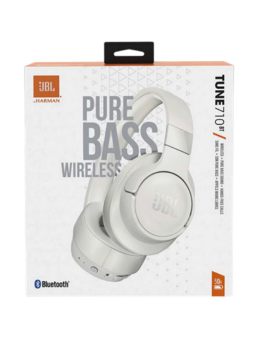 Наушники JBL Tune 710BT, Белый