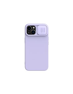 Husă Nillkin iPhone 14, CamShield Silky Silicone, Violet