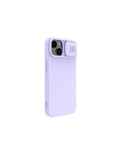 Husă Nillkin iPhone 14, CamShield Silky Silicone, Violet 2
